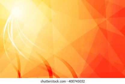 square warm color background abstract art vector 