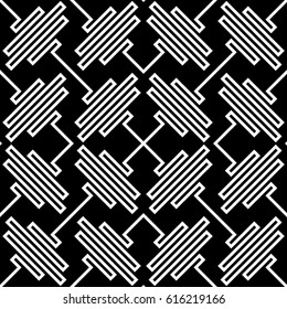 Square waves. Zigzag lines. Jagged stripes. Seamless surface pattern design with wavy linear ornament. Repeated diagonal curves wallpaper. Digital paper for page fills, web designing, textile print.