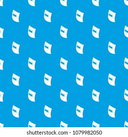 Square welding mask pattern vector seamless blue repeat for any use