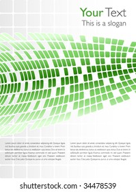 Squared abstract illustration