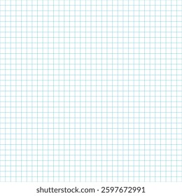 Squared card, lines on a transparent background