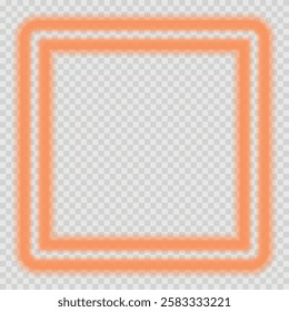 Squared color vintage textured gradient frame for your design. Vintage cover. Place for text. Vintage neon holiday beautiful frames for paintings or photographs. Template vector illustration.