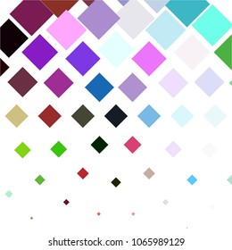 Squared colorful vector background. Abstract halftone illustration pattern. Vintage texture
