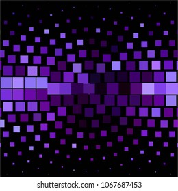 Squared colorful vector background. Abstract halftone illustration pattern. Vintage texture
