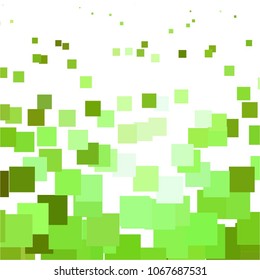 Squared colorful vector background. Abstract halftone illustration pattern. Vintage texture
