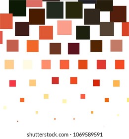 Squared colorful vector background. Abstract halftone illustration pattern. Vintage texture
