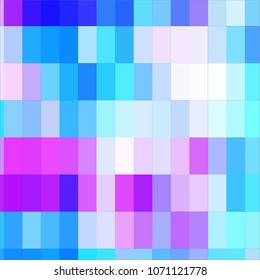 Squared colorful vector background. Abstract halftone illustration pattern. Vintage texture
