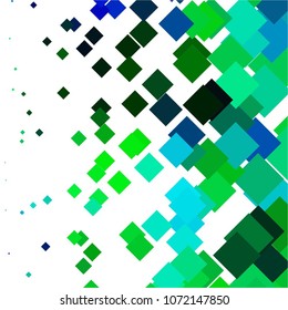 Squared colorful vector background. Abstract halftone illustration pattern. Vintage texture

