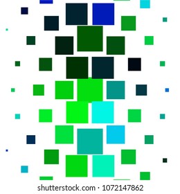 Squared colorful vector background. Abstract halftone illustration pattern. Vintage texture
