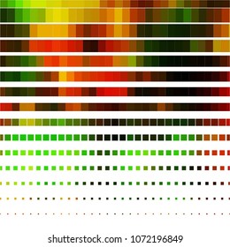 Squared colorful vector background. Abstract halftone illustration pattern. Vintage texture
