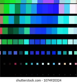 Squared colorful vector background. Abstract halftone illustration pattern. Vintage texture

