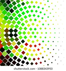 Squared colorful vector background. Abstract halftone illustration pattern. Vintage texture
