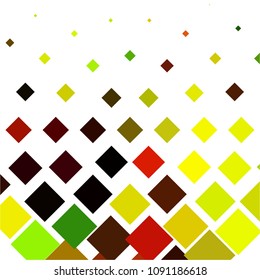 Squared colorful vector background. Abstract halftone illustration pattern. Vintage texture
