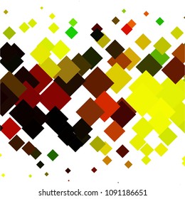 Squared colorful vector background. Abstract halftone illustration pattern. Vintage texture

