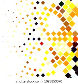 Squared colorful vector background. Abstract halftone illustration pattern. Vintage texture
