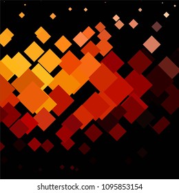 Squared colorful vector background. Abstract halftone illustration pattern. Vintage texture
