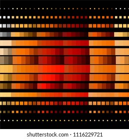 Squared colorful vector background. Abstract halftone illustration pattern. Vintage texture
