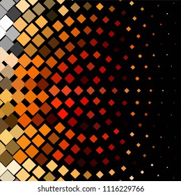 Squared colorful vector background. Abstract halftone illustration pattern. Vintage texture

