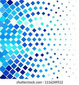 Squared colorful vector background. Abstract halftone illustration pattern. Vintage texture
