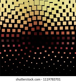 Squared colorful vector background. Abstract halftone illustration pattern. Vintage texture
