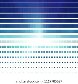Squared colorful vector background. Abstract halftone illustration pattern. Vintage texture

