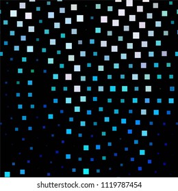 Squared colorful vector background. Abstract halftone illustration pattern. Vintage texture
