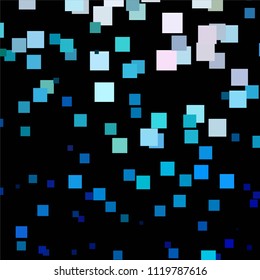 Squared colorful vector background. Abstract halftone illustration pattern. Vintage texture
