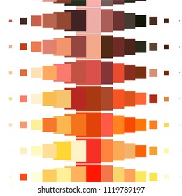 Squared colorful vector background. Abstract halftone illustration pattern. Vintage texture
