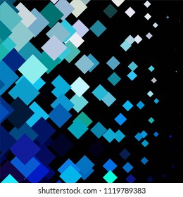 Squared colorful vector background. Abstract halftone illustration pattern. Vintage texture
