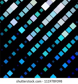 Squared colorful vector background. Abstract halftone illustration pattern. Vintage texture
