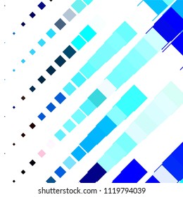 Squared colorful vector background. Abstract halftone illustration pattern. Vintage texture
