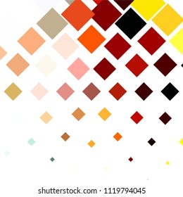 Squared colorful vector background. Abstract halftone illustration pattern. Vintage texture
