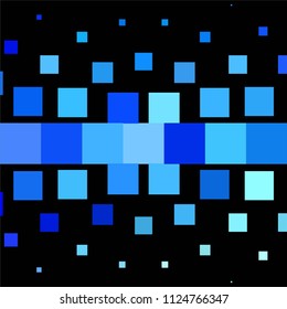 Squared colorful vector background. Abstract halftone illustration pattern. Vintage texture
