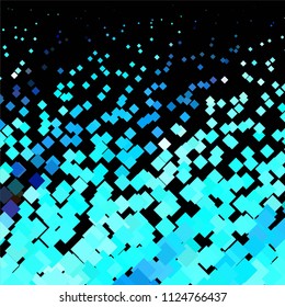 Squared colorful vector background. Abstract halftone illustration pattern. Vintage texture
