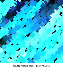 Squared colorful vector background. Abstract halftone illustration pattern. Vintage texture
