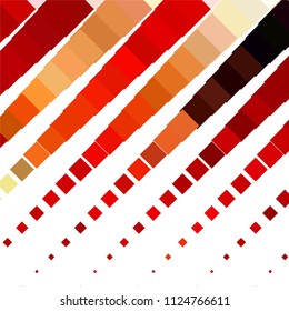 Squared colorful vector background. Abstract halftone illustration pattern. Vintage texture
