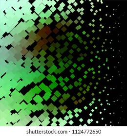 Squared colorful vector background. Abstract halftone illustration pattern. Vintage texture
