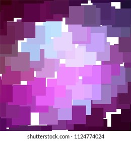 Squared colorful vector background. Abstract halftone illustration pattern. Vintage texture
