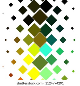 Squared colorful vector background. Abstract halftone illustration pattern. Vintage texture
