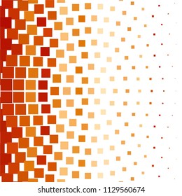 Squared colorful vector background. Abstract halftone illustration pattern. Vintage texture
