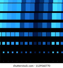 Squared colorful vector background. Abstract halftone illustration pattern. Vintage texture
