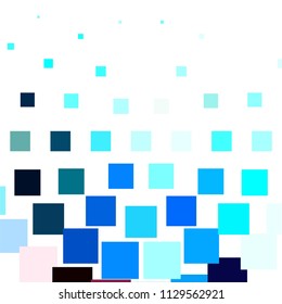 Squared colorful vector background. Abstract halftone illustration pattern. Vintage texture
