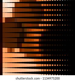 Squared colorful vector background. Abstract halftone illustration pattern. Vintage texture
