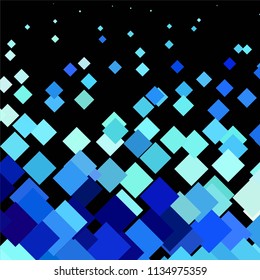 Squared colorful vector background. Abstract halftone illustration pattern. Vintage texture
