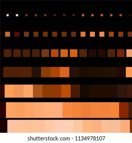 Squared colorful vector background. Abstract halftone illustration pattern. Vintage texture
