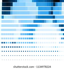 Squared colorful vector background. Abstract halftone illustration pattern. Vintage texture
