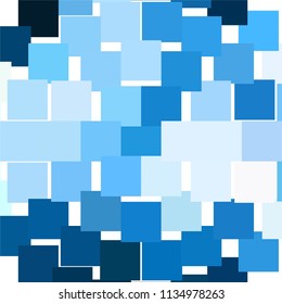 Squared colorful vector background. Abstract halftone illustration pattern. Vintage texture
