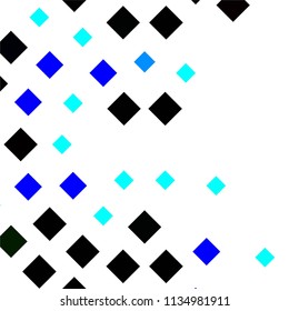 Squared colorful vector background. Abstract halftone illustration pattern. Vintage texture
