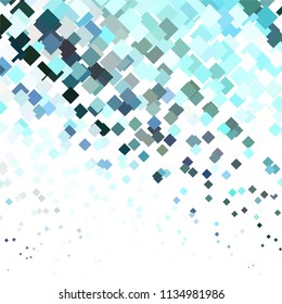 Squared colorful vector background. Abstract halftone illustration pattern. Vintage texture
