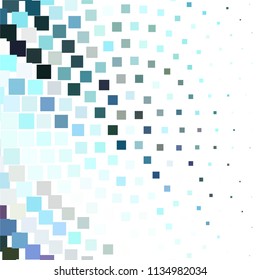 Squared colorful vector background. Abstract halftone illustration pattern. Vintage texture

